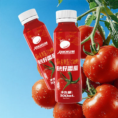 qualità 100 ml di succo di pomodoro a basso contenuto di sodio bevanda a base di pomodoro con sapore di frutta fabbrica