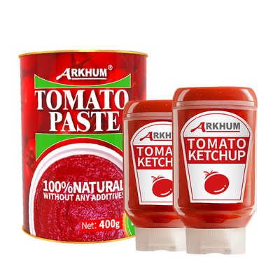 qualità Salsa di pomodoro aromatizzata con 4,6g di proteine e 17,3g di carboidrati per 100g fabbrica