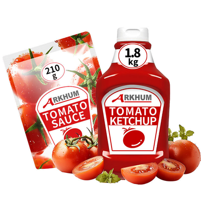 qualità Salsa di pomodoro aromatizzata 17.3g Carboidrati 4.6g Proteine Per 100g fabbrica
